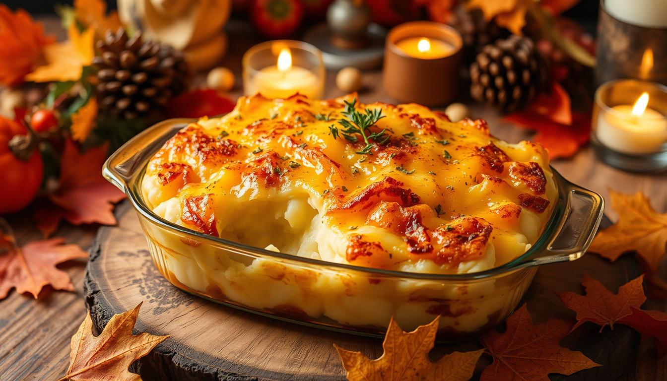 Thanksgiving Mashed Potato Casserole